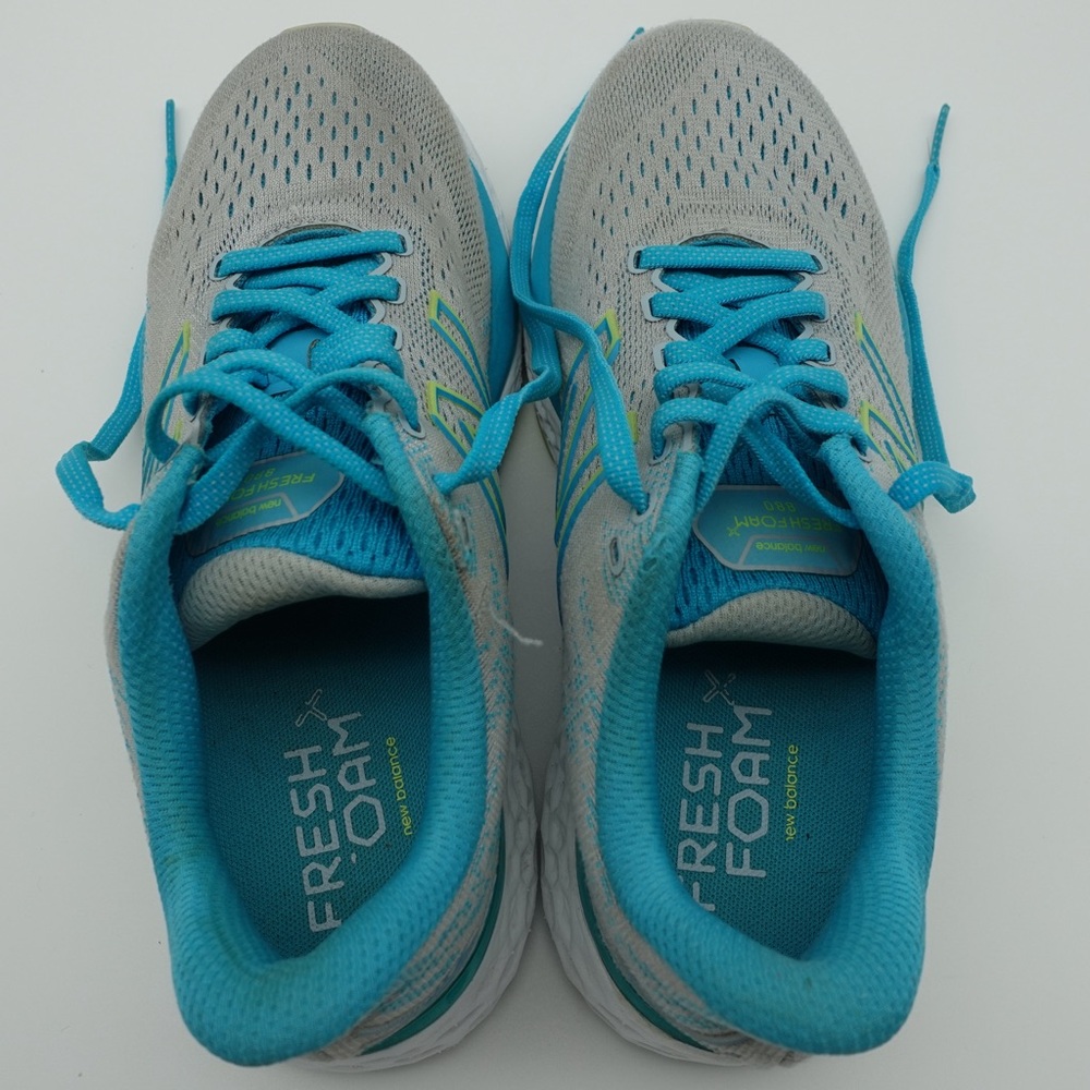 New Balance Fresh Foam X 880 V11 Women Size 7.5 Shoes Blue Running Sneakers - Picture 8 of 10